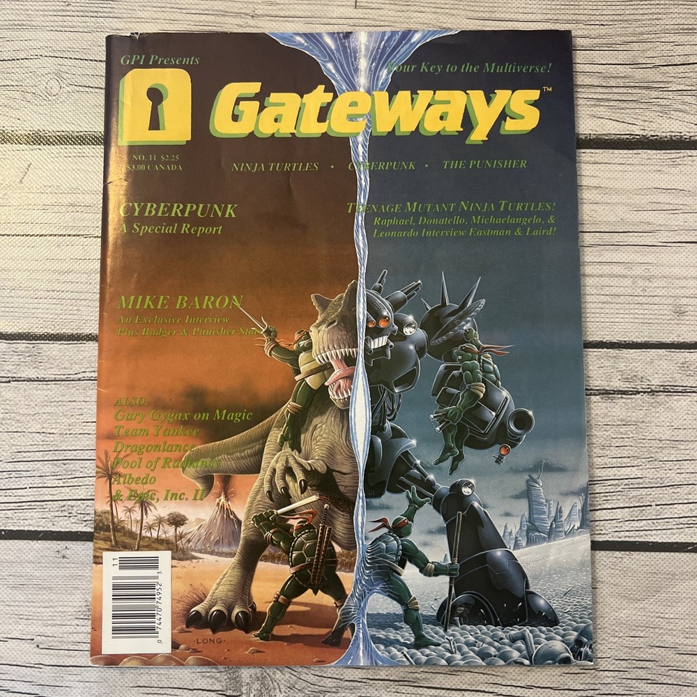 Gateways Your Key To The Multiverse  TMNT, Cyber Punk, The Punisher